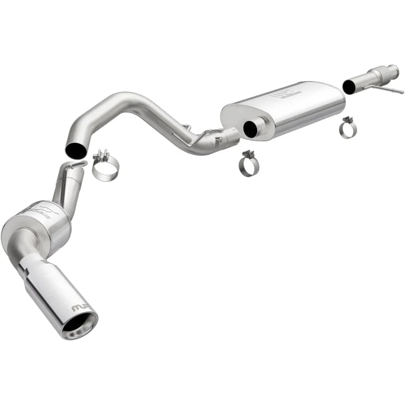 MagnaFlow SYS Cat-Back 2015 Chevrolet Tahoe / GMC Yukon 3in Single Passenger Side Rear Ext. 4in Tip - Main Product View