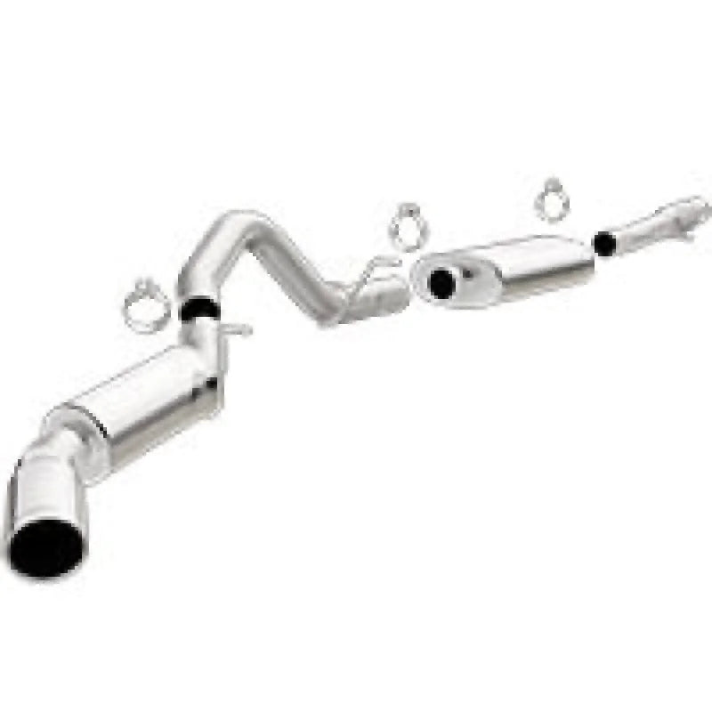 MagnaFlow SYS Cat-Back 2015 GMC Yukon XL Denali 3in Single Passenger Side Rear Ext. 4in Tip - Side View