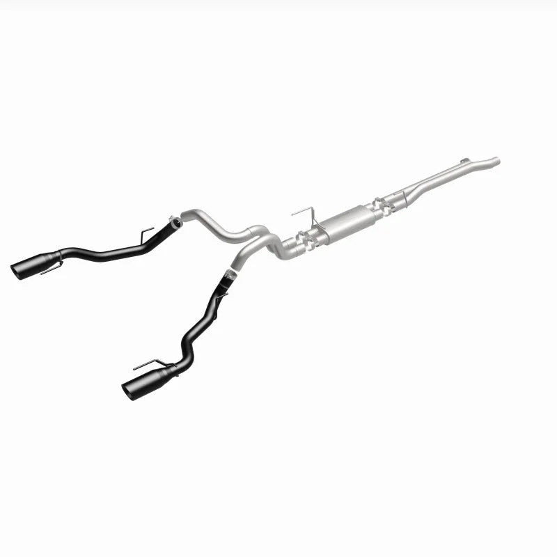 MagnaFlow SYS Cat-Back 2017 Ford F-150 Raptor 3.5L Dual Black Coated 3in Tips - Additional View 13