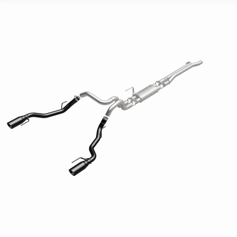 MagnaFlow SYS Cat-Back 2017 Ford F-150 Raptor 3.5L Dual Black Coated 3in Tips - Additional View 15