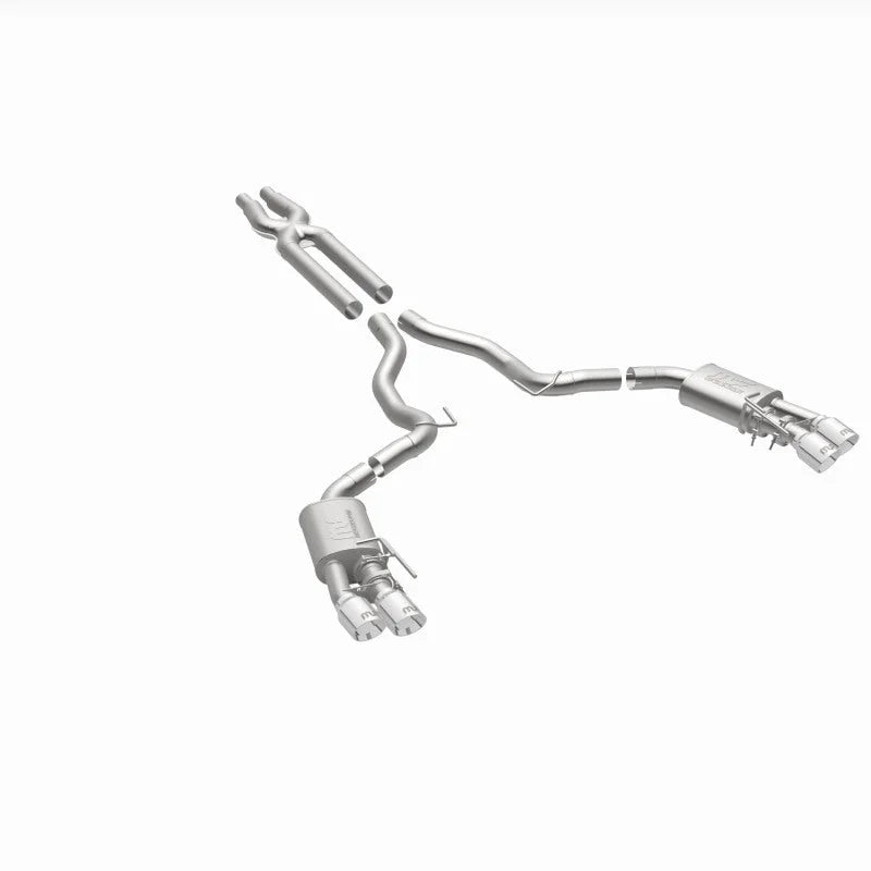 MagnaFlow SYS Cat-Back 2018 Ford Mustang GT 5.0L Competition Dual Exit Polished 4in Tips - Additional View 9
