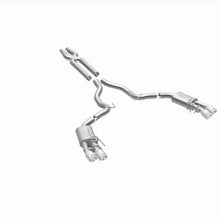 Load image into Gallery viewer, MagnaFlow SYS Cat-Back 2018 Ford Mustang GT 5.0L Competition Dual Exit Polished 4in Tips - Additional View 9