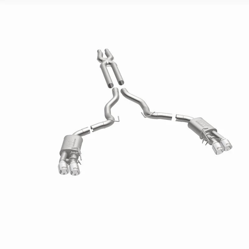 MagnaFlow SYS Cat-Back 2018 Ford Mustang GT 5.0L Competition Dual Exit Polished 4in Tips - Additional View 10