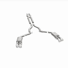 Load image into Gallery viewer, MagnaFlow SYS Cat-Back 2018 Ford Mustang GT 5.0L Competition Dual Exit Polished 4in Tips - Additional View 10