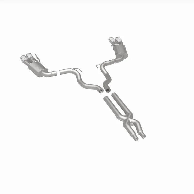 MagnaFlow SYS Cat-Back 2018 Ford Mustang GT 5.0L Competition Dual Exit Polished 4in Tips - Additional View 11