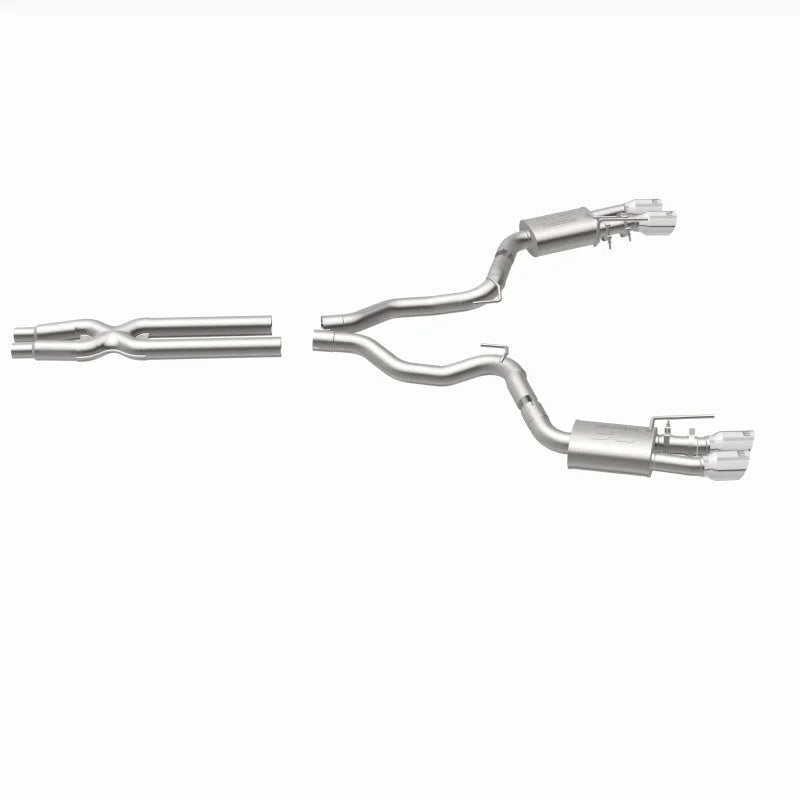 MagnaFlow SYS Cat-Back 2018 Ford Mustang GT 5.0L Competition Dual Exit Polished 4in Tips - Additional View 12