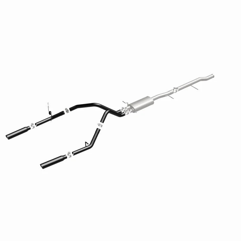 MagnaFlow SYS Cat-Back 3.5in Black Dual Split Rear Tips 10-13 Chevy Silverado / GMC Sierra 5.3L - Additional View 10