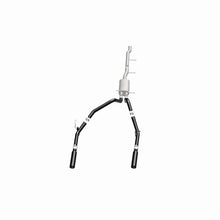 Load image into Gallery viewer, MagnaFlow SYS Cat-Back 3.5in Black Dual Split Rear Tips 10-13 Chevy Silverado / GMC Sierra 5.3L - Additional View 11