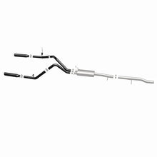 Load image into Gallery viewer, MagnaFlow SYS Cat-Back 3.5in Black Dual Split Rear Tips 10-13 Chevy Silverado / GMC Sierra 5.3L - Additional View 14