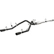 Load image into Gallery viewer, MagnaFlow SYS Cat-Back 4in Black Dual Split Rear Tips 14-15 Chevy Silverado/GMC Sierra 4.3L-5.3L - Main Product View