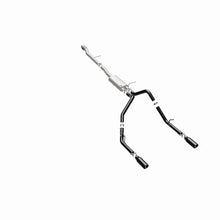 Load image into Gallery viewer, MagnaFlow SYS Cat-Back 4in Black Dual Split Rear Tips 14-15 Chevy Silverado/GMC Sierra 4.3L-5.3L - Additional View 9