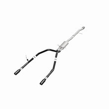 Load image into Gallery viewer, MagnaFlow SYS Cat-Back 4in Black Dual Split Rear Tips 14-15 Chevy Silverado/GMC Sierra 4.3L-5.3L - Additional View 14