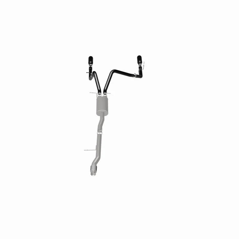 MagnaFlow SYS Cat-Back 4in Black Dual Split Rear Tips 14-15 Chevy Silverado/GMC Sierra 4.3L-5.3L - Additional View 16