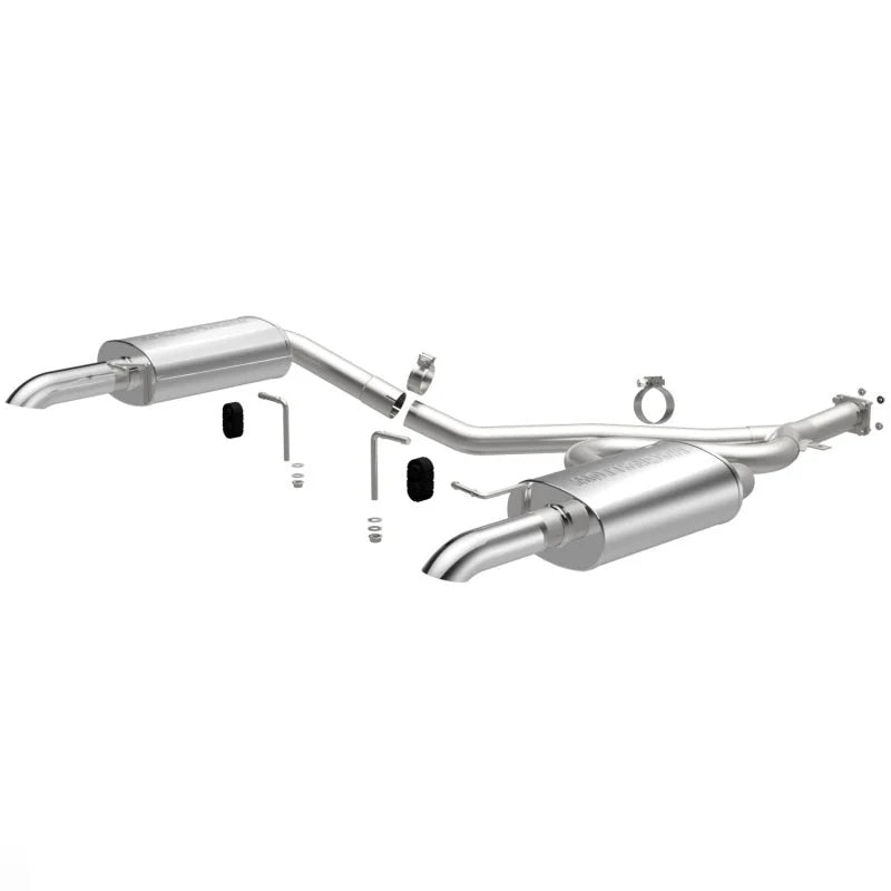 MagnaFlow SYS Cat-Back 80-82 Corvette 5.7L - Side View