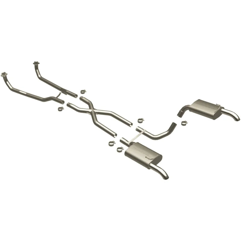 MagnaFlow SYS M/B 68-69 Chevy Corvette - Side View