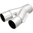 Load image into Gallery viewer, MagnaFlow Smooth Trans Y 2.50/2.00inch SS 10deg. - Main Product View