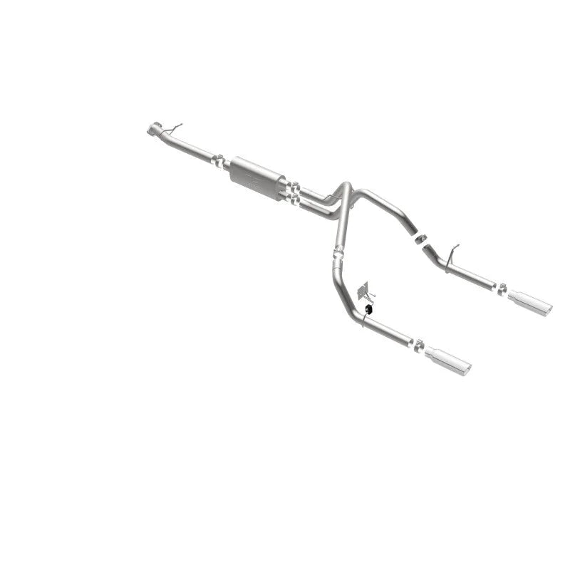 MagnaFlow Stainless Cat-Back Exhaust 2015 Chevy Colorado/GMC Canyon Dual Split Rear Exit 3.5in - Additional View 10