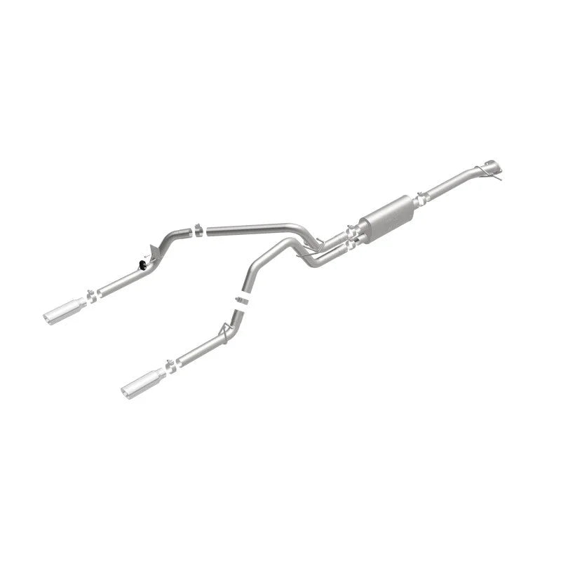 MagnaFlow Stainless Cat-Back Exhaust 2015 Chevy Colorado/GMC Canyon Dual Split Rear Exit 3.5in - Additional View 15
