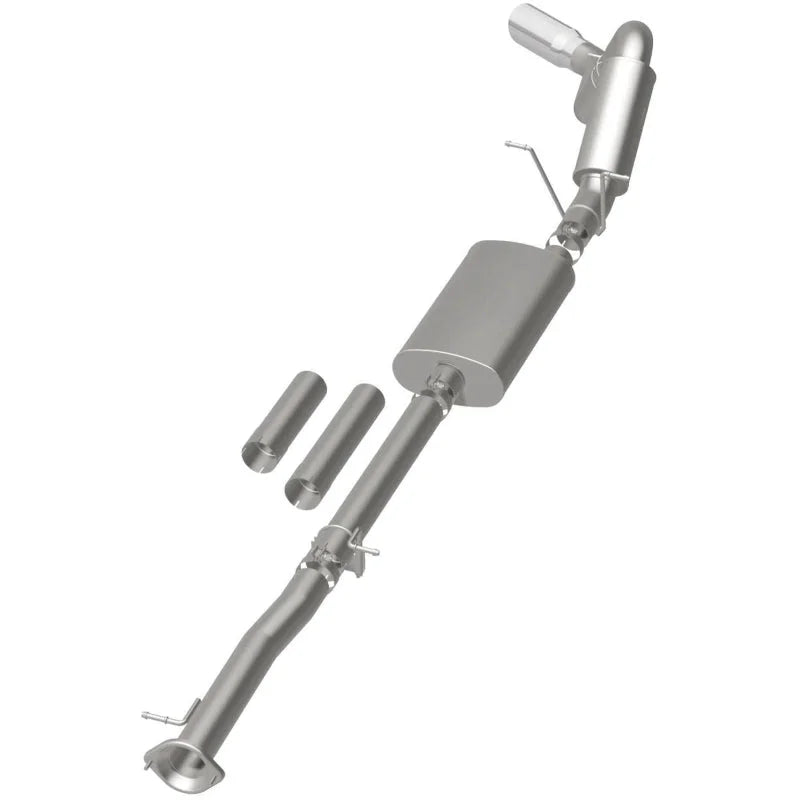 MagnaFlow Stainless Cat-Back Exhaust 2015 Chevy Silverado 2500HD 6.0L P/S Rear Exit 5in - Additional View 13