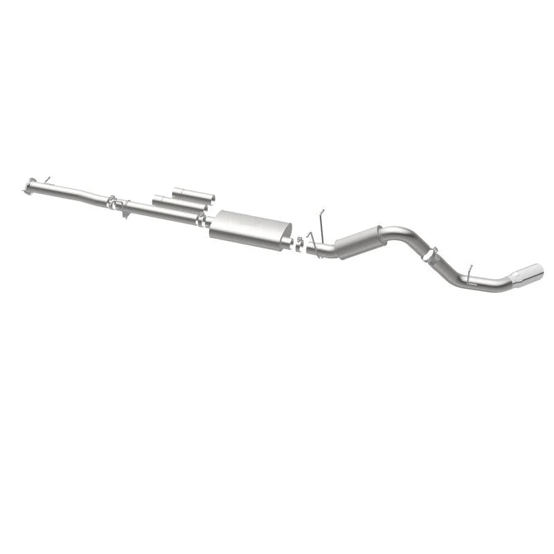 MagnaFlow Stainless Cat-Back Exhaust 2015 Chevy Silverado 2500HD 6.0L P/S Rear Exit 5in - Additional View 15