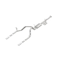 Load image into Gallery viewer, MagnaFlow Stainless Cat-Back Exhaust 2015 Chevy Silverado 2500HD 6.0L Dual Split Rear Exit 4in - Additional View 10