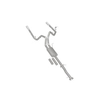 Load image into Gallery viewer, MagnaFlow Stainless Cat-Back Exhaust 2015 Chevy Silverado 2500HD 6.0L Dual Split Rear Exit 4in - Additional View 13