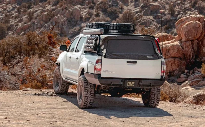 MagnaFlow Stainless Overland Cat-Back Exhaust 05-15 Toyota Tacoma V6 4.0L - Side View