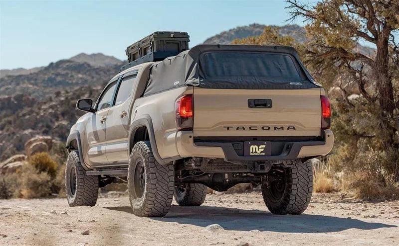 MagnaFlow Stainless Overland Cat-Back Exhaust 16-21 Toyota Tacoma - Side View