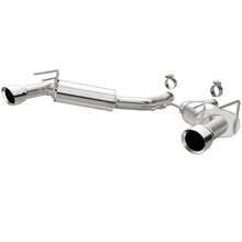 Load image into Gallery viewer, MagnaFlow Street Series Axle Back 14-15 Chevy Camaro 6.2L V8 SS Polished Dual Split Rear Exit - Main Product View