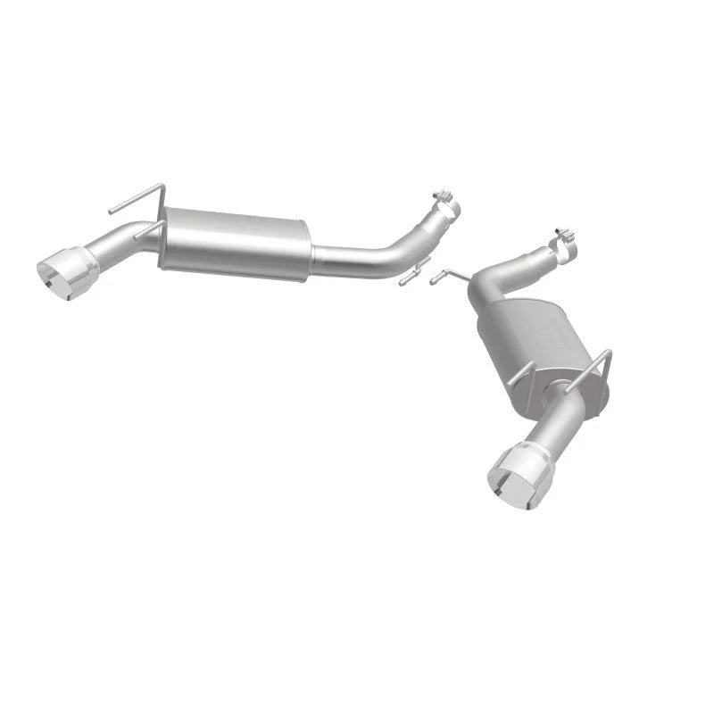 MagnaFlow Street Series Axle Back 14-15 Chevy Camaro 6.2L V8 SS Polished Dual Split Rear Exit - Additional View 8