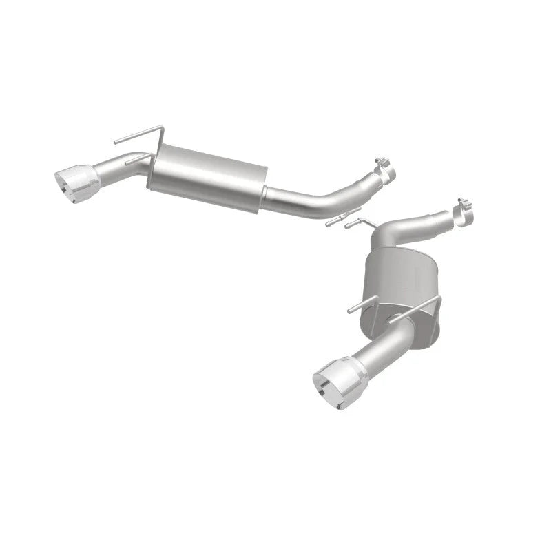MagnaFlow Street Series Axle Back 14-15 Chevy Camaro 6.2L V8 SS Polished Dual Split Rear Exit - Additional View 10