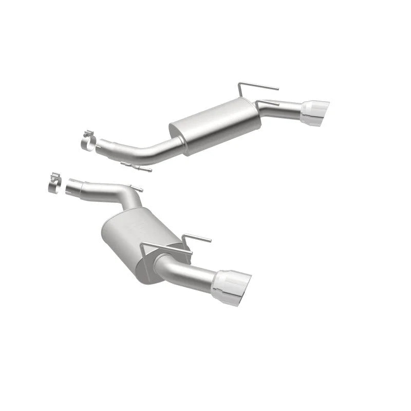MagnaFlow Street Series Axle Back 14-15 Chevy Camaro 6.2L V8 SS Polished Dual Split Rear Exit - Additional View 11