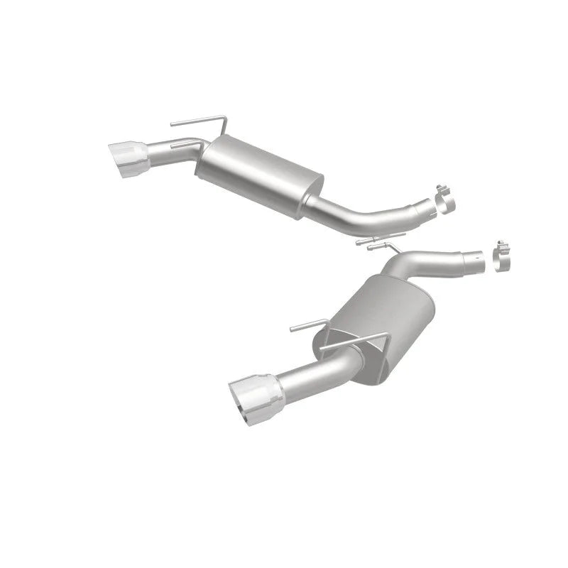 MagnaFlow Street Series Axle Back 14-15 Chevy Camaro 6.2L V8 SS Polished Dual Split Rear Exit - Additional View 16