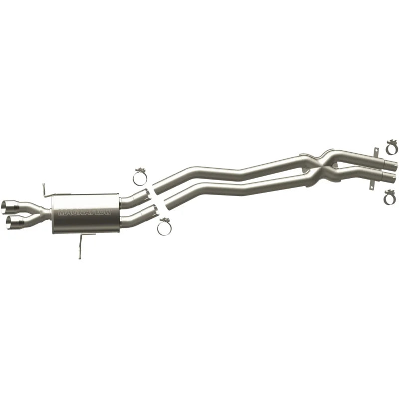 MagnaFlow Sys C/B 01-05 BMW 3-series 2.5/3.0L - Side View