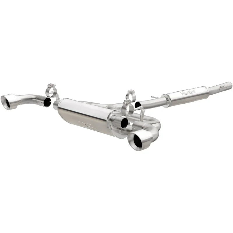 MagnaFlow Sys CB 02-04 VW Golf R32 - Side View