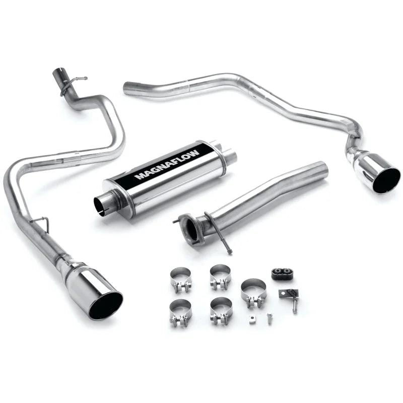 MagnaFlow Sys C/B 03- Chevy SSr 5.3L V8 - Side View
