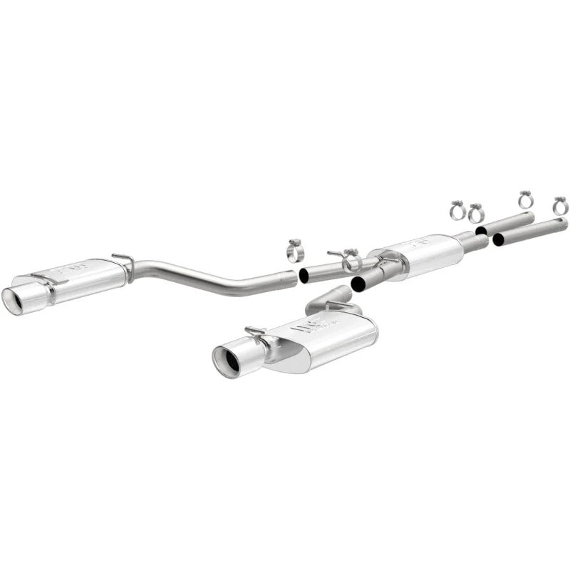 MagnaFlow Sys C/B 05- Chrysler 300C 5.7L V8 - Side View