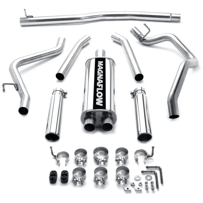 MagnaFlow Sys CB 05- Dakota Dual EC-CC/SB - Main Product View