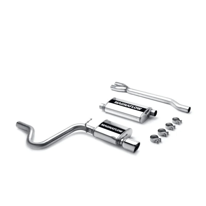 MagnaFlow Sys CB 05- Dodge Magnum V6 - Side View