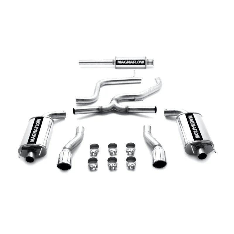 MagnaFlow Sys CB 06- Chevy Impala SS 5.3L V8 - Side View