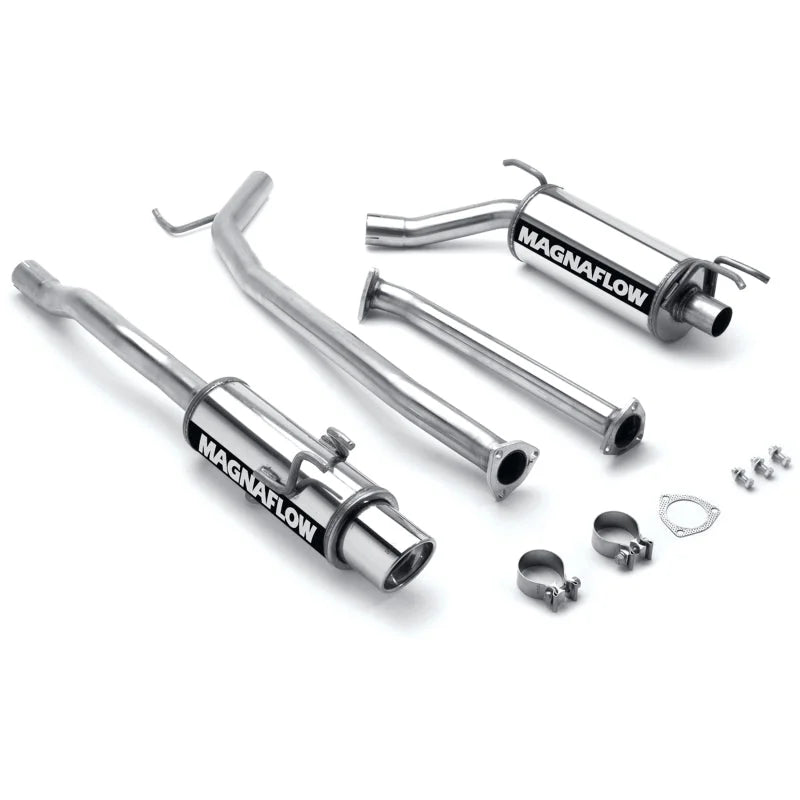 MagnaFlow Sys CB 06- Honda Civic 1.8L - Side View