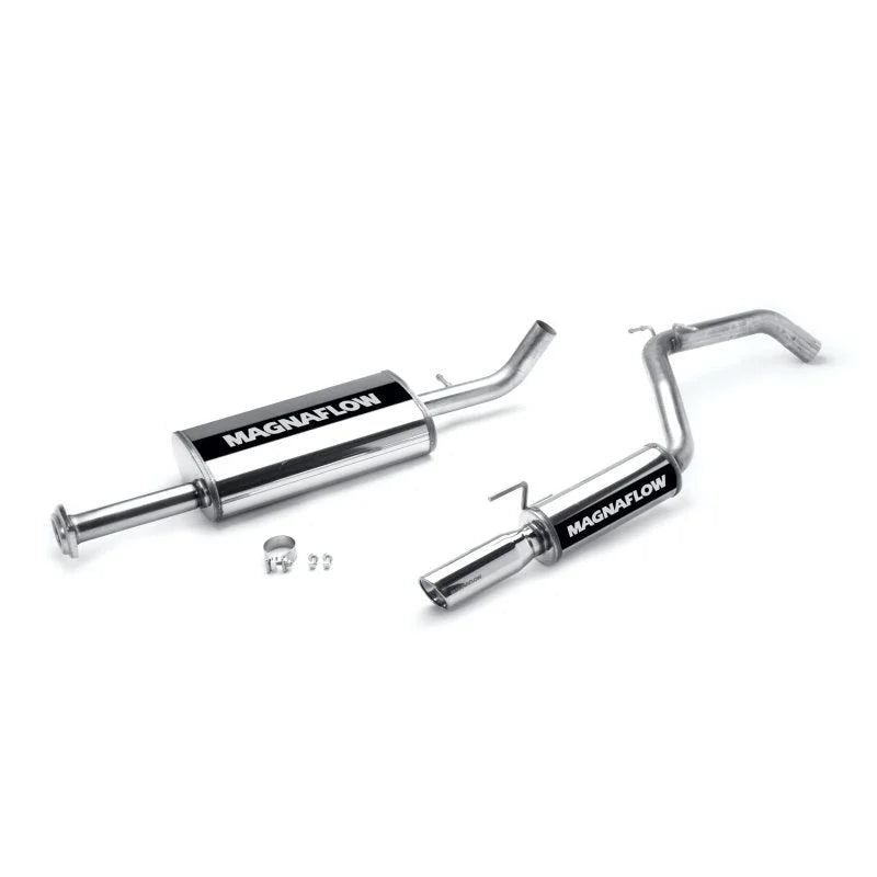 MagnaFlow Sys C/B 06- Jeep Commander 5.7L V8 - Side View