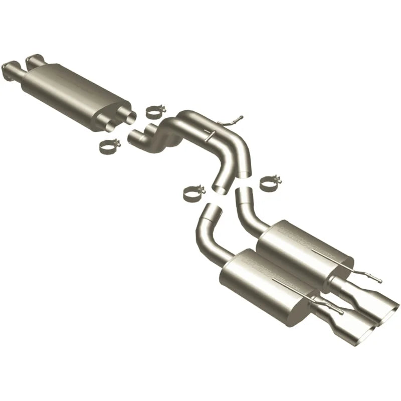MagnaFlow Sys C/B 06- Jeep SRT-8 6.1L - Side View