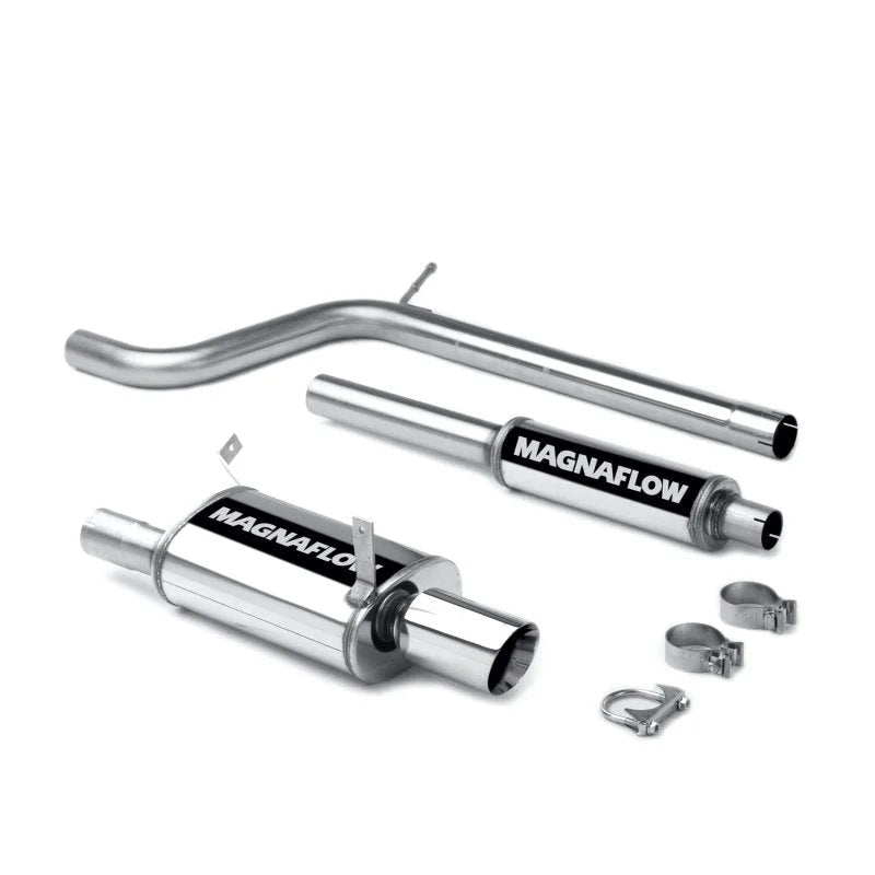 MagnaFlow Sys CB 06- Mitsu Eclipse 2.4L 4cyl - Side View