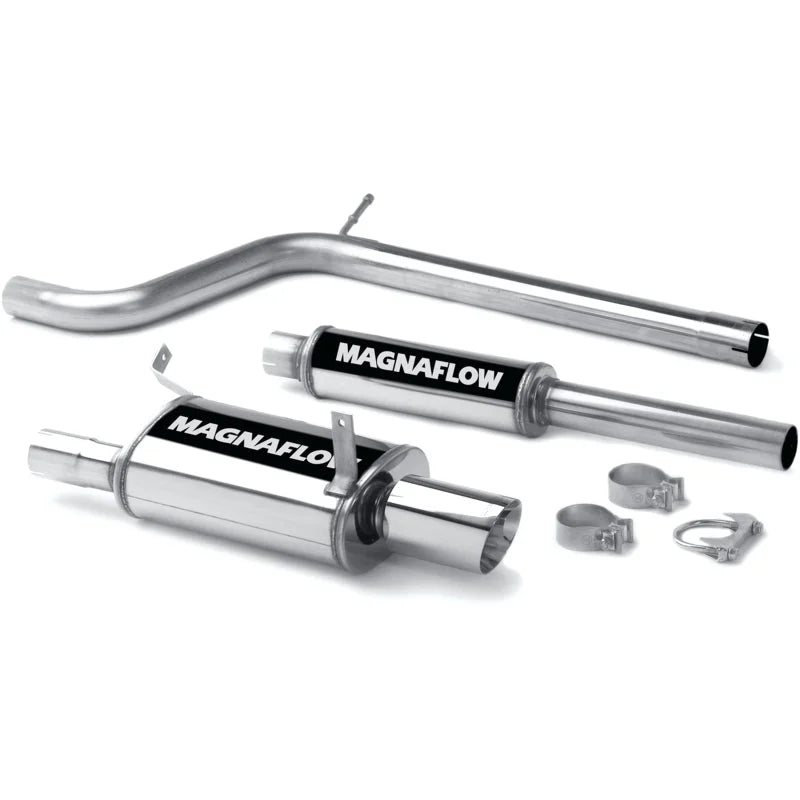 MagnaFlow Sys CB 06- Mitsu Eclipse GT V6 3.8L - Side View