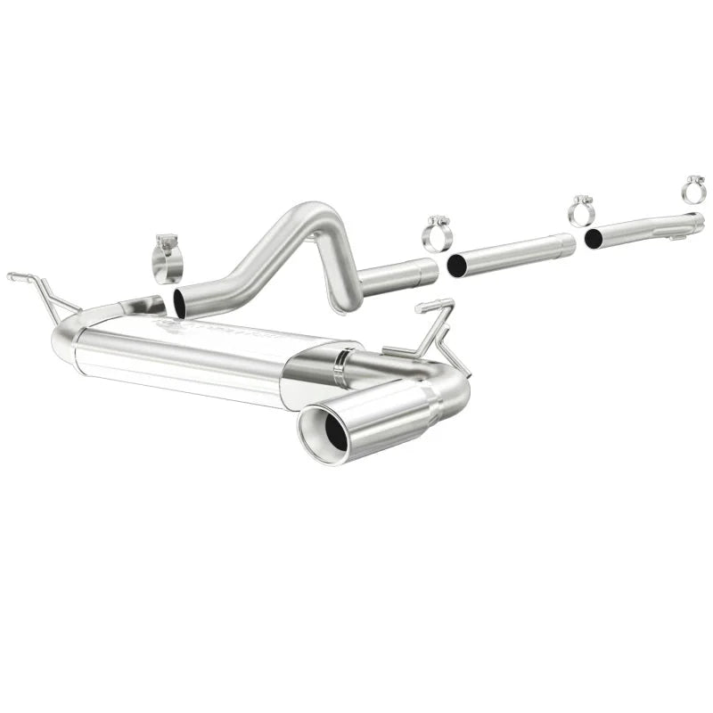 MagnaFlow Sys C/B 06 Wrangler UNL 4DR 3.8L - Side View