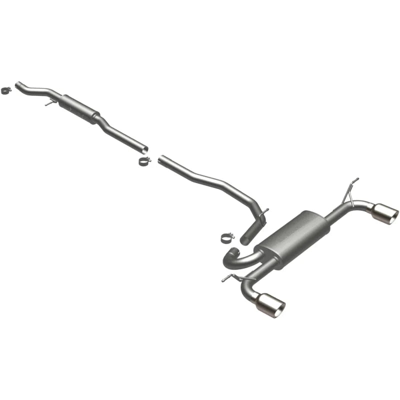 MagnaFlow Sys C/B 07-09 Edge/MKX 3.5L FWD/AWD - Side View