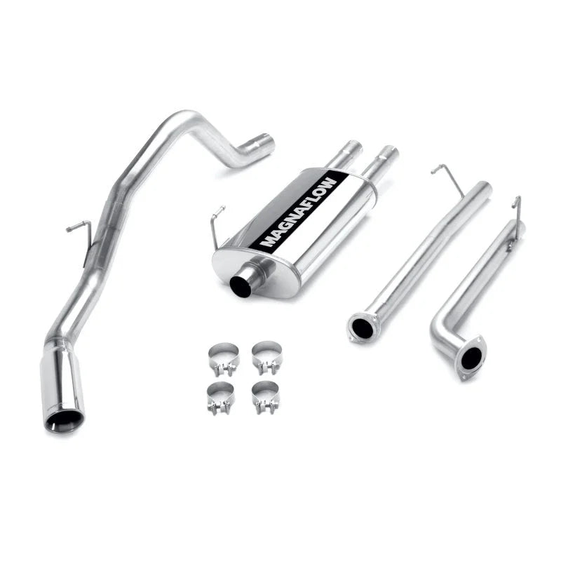 MagnaFlow Sys C/B 07 Toyota Tundra 5.7L - Side View
