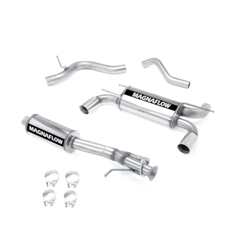 MagnaFlow Sys C/B 08 Hummer H3 5.3L V8 - Side View