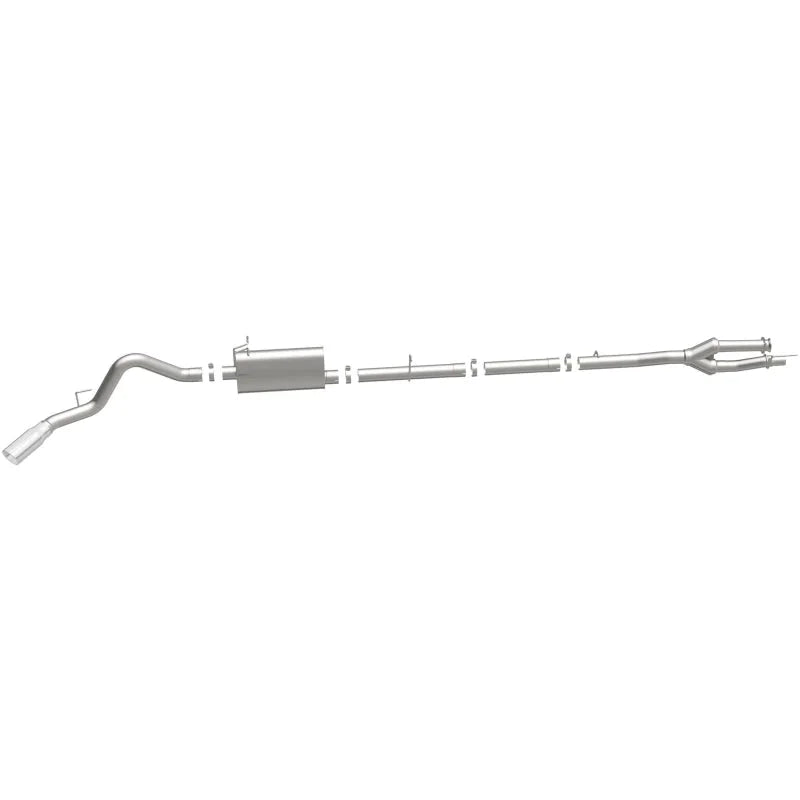 MagnaFlow Sys C/B 11-15 Ford Super Duty F250 6.2L EC CC, SS 3.5in Single Rear Pass Side Ext 5in Tip - Additional View 9